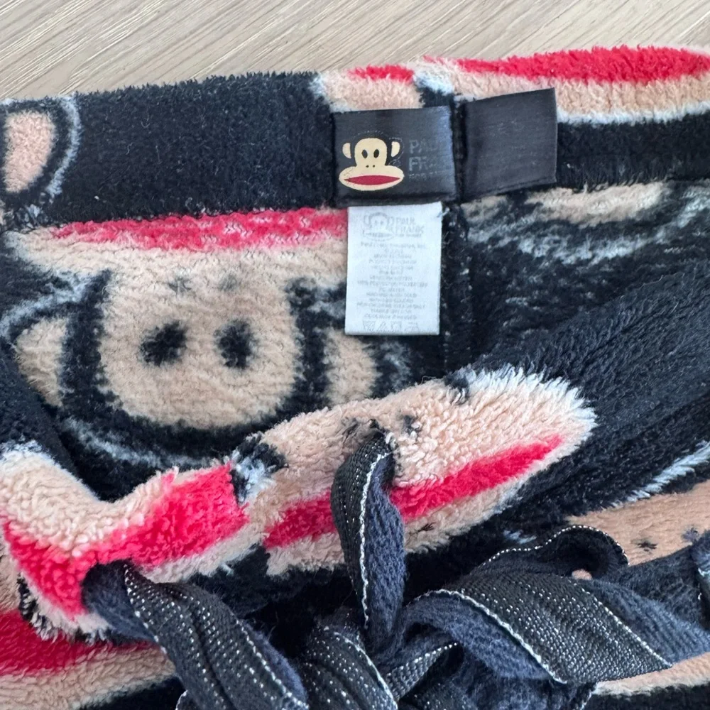 Paul Frank Black and red Monkey Print Pajama Pants - Picture 3 of 4